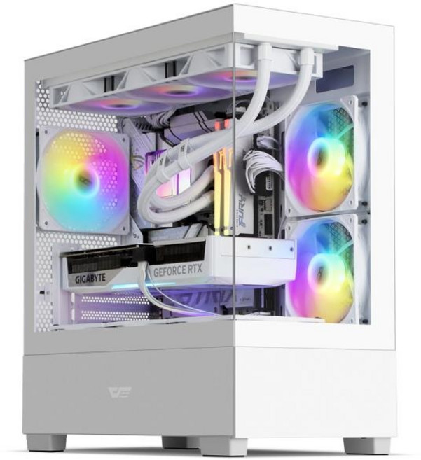 DARKFLASH DARKFLASH DS500M RGB (화이트), 1개