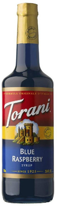 Torani 블루 라즈베리 시럽 750ml(25.4온스) 병, Torani 블루 라즈베리 시럽, 750ml(25.4온, 1개, 750ml