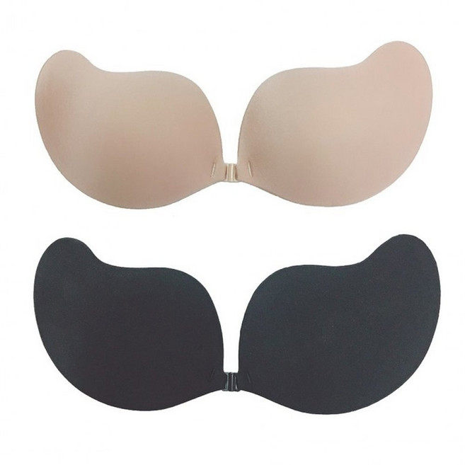 오프숄더용 날개형 누브라 볼륨업 웨딩 실리콘브라