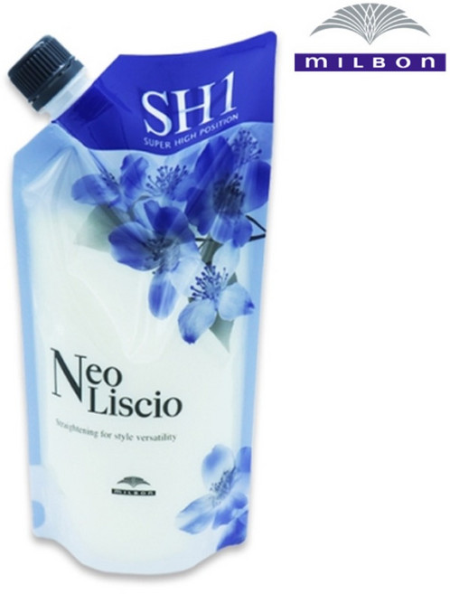 밀본 네오 리시오 열펌 SH(경모 발수모) 1제400g, N 연모, 1개