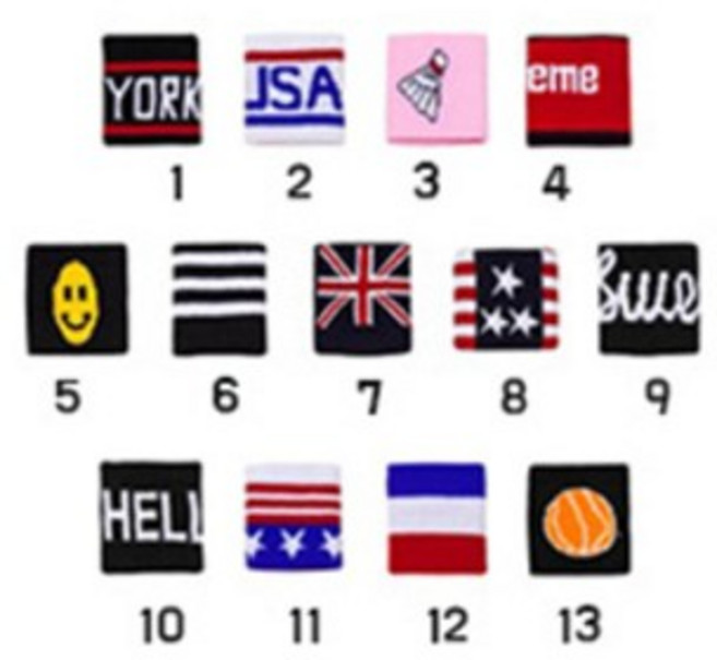 손목밴드 할로윈소품 졸업사진의상소품 스포츠밴드 악세사리 헤어악세사리 졸업사진 할로윈코스튬소품