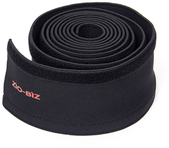 ZIO-BIZ 네오프렌 전선정리 3M / 벨크로 선정리 전선정리 매직밴드 케이블타이 컴퓨터 케이블 보호 정리, 1개, 블랙