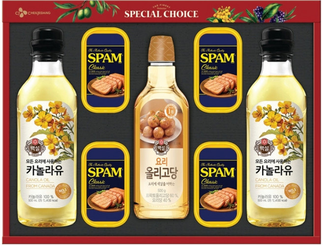 CJ 제일제당 스팸 H2호 명절 스팸선물세트, 5세트