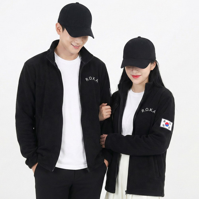 ROKA 아미 집업 로카 후리스 자켓 남녀공용