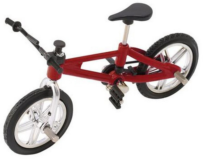 손가락 자전거 BMX 미니 소형 프레임 모델 합금 성인 선물 동상, 4, 1개