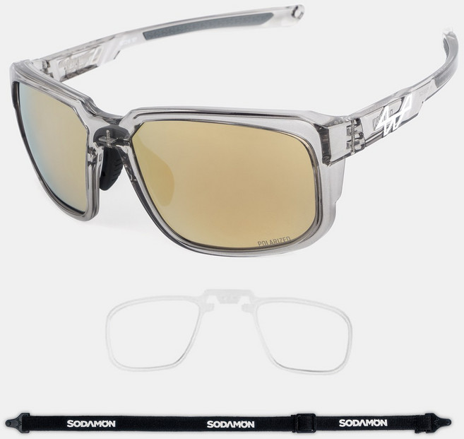 소다몬 리트론 사이트 RTS3502 시리즈 편광렌즈 빅사이즈 스포츠 선글라스 안경클립+스트랩 기본구성