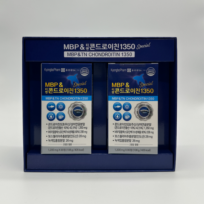 MBP &티엔 콘드로이친1350 스페셜, 2개, 90정