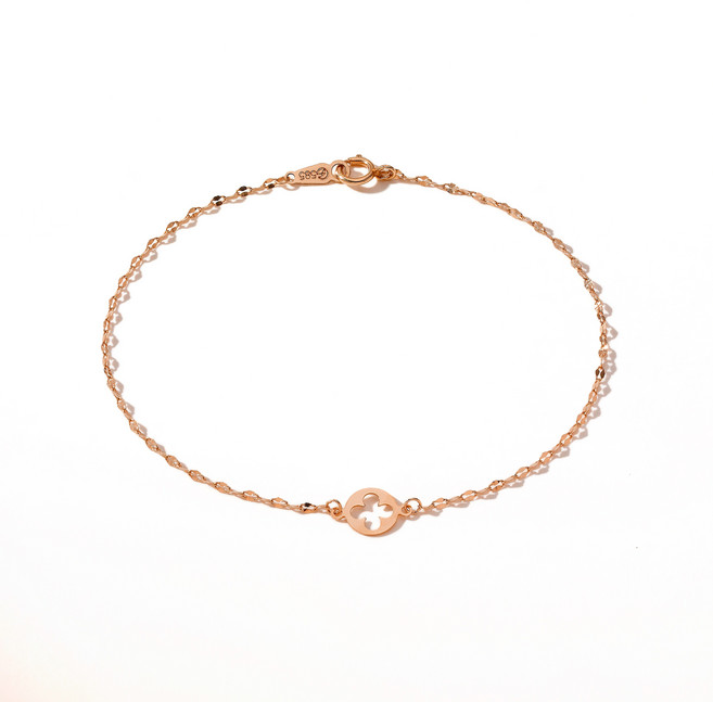 펠리체골드 14K 트윙클 팔찌 (+선물포장) 레이어드 크로바 한줄 데일리 레이어드 선물 여자친구 기념일