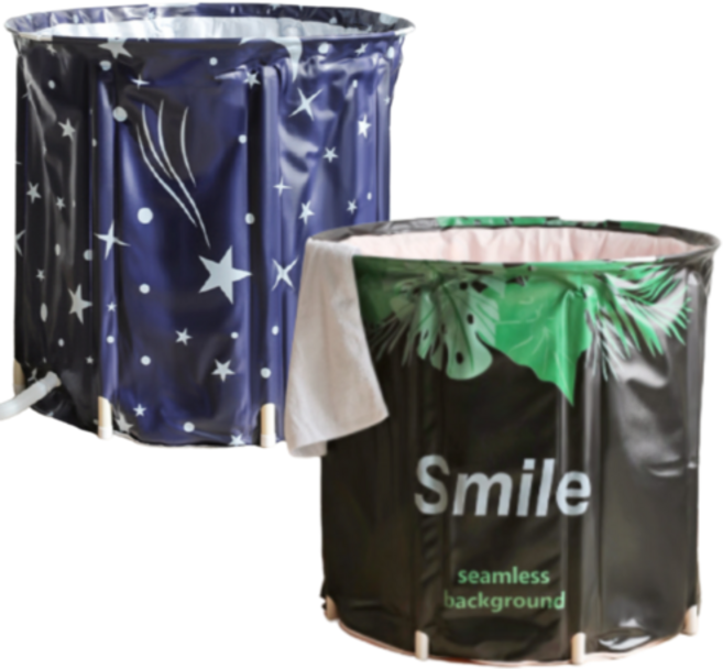 헨리욕조 욕조통 홈쇼핑목욕통 개인사우나 반신욕 휴대용이동식 안심 나홀로사우나, 1인 욕조(밤하늘), 1개