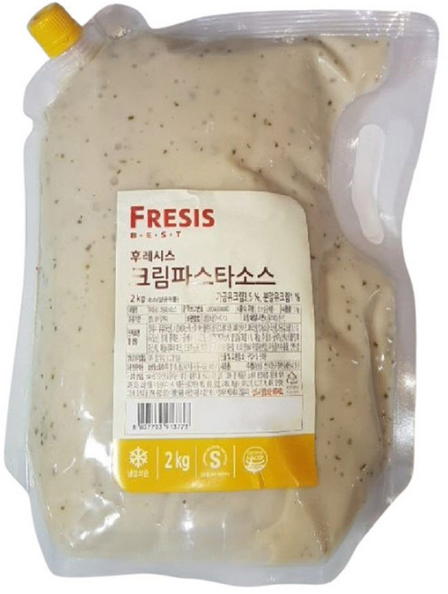 후레시스 크림파스타소스, 1개, 2kg