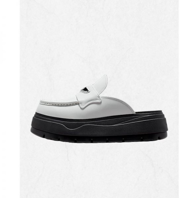 나이키 에어 조던 뮬 여성 신발 - 서밋 화이트블랙메탈릭 실버 HJ4292-100 2552763