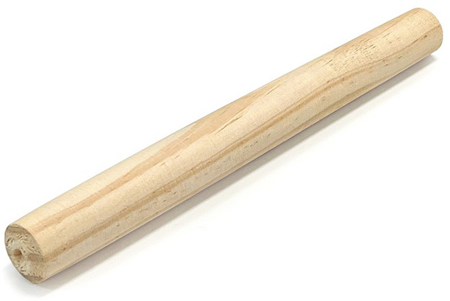 국산 나무밀대 24.5cm ( 주방 조리도구 업소용 식당 국수밀대 밀가루 반죽밀대 만두 홍두깨 요가봉 발지압봉 홈베이킹 )