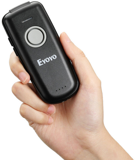 에이요 블루투스 1D CCD 바코드 스캐너 1500mAh 화면 스캔 전원/볼륨 버튼, 한개옵션0