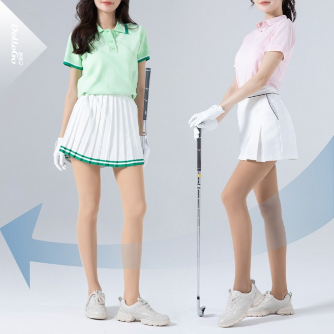 델레고 UV 자외선 차단 여성용 골프스타킹 몸매보정 여름레깅스 30D, 30D (커피), 1개