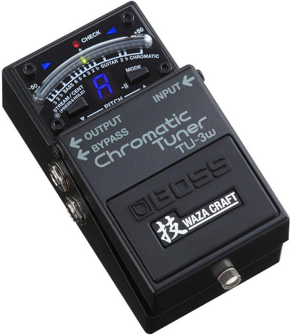 보스 BOSS 크로매틱 튜너 와자 크래프트 TU-3W, 1개