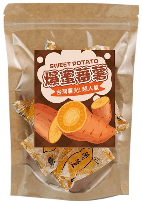 佳美 Cammie 爆蜜蕃薯 Q彈地瓜 蜜香地瓜, 1個, 爆蜜蕃薯(300g/包)