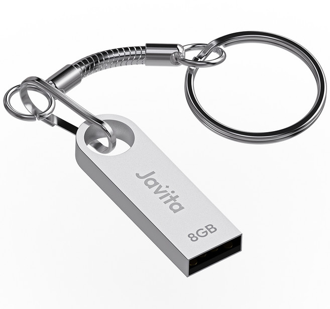 6위 - 자비타 USB 메모리 카드 실버, 1개, 8GB