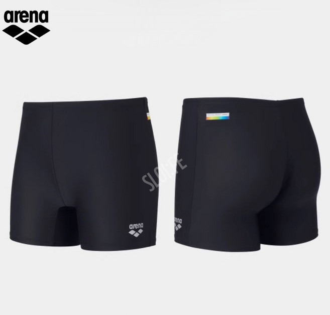 아레나 남자수영복 강습용 수영장 탄탄이 남성 사각 실내수영복 3부