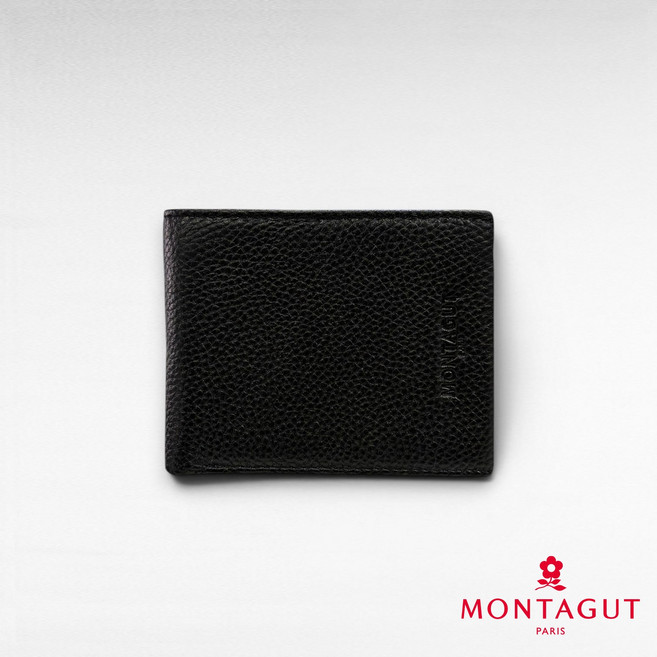 MONTAGUT 夢特嬌 時尚頭層牛皮真皮 皮夾錢包