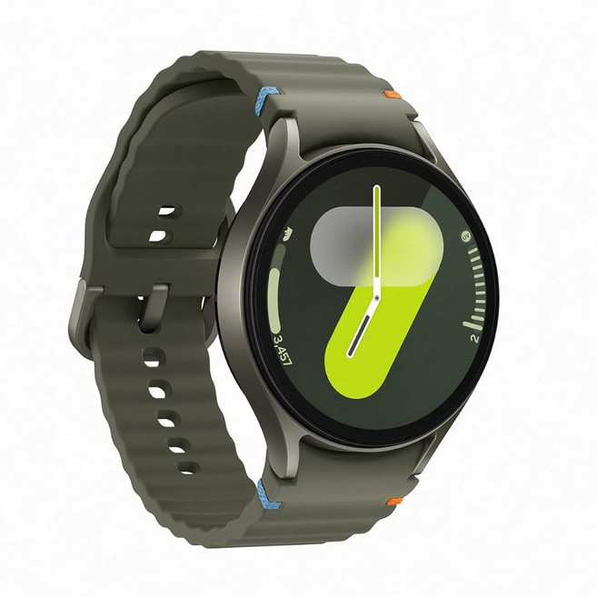 [포르르] 삼성 갤럭시 워치 7 | 44mm AI 스마트워치 1.5인치 AMOLED Wear OS 5 Wi-Fi Bluetooth 심박수 수면 무호흡증 및 GPS 피트니, Green