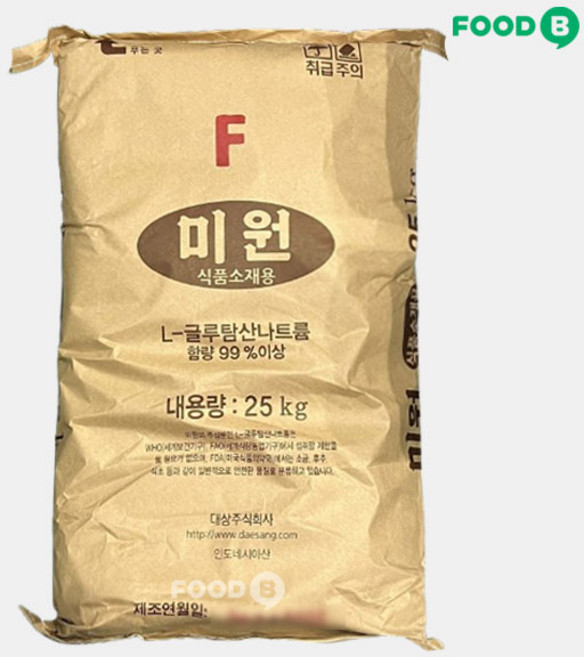 대상 미원(F) 25kg L-글루탐산나트륨 고운입자 / 무배, 1개