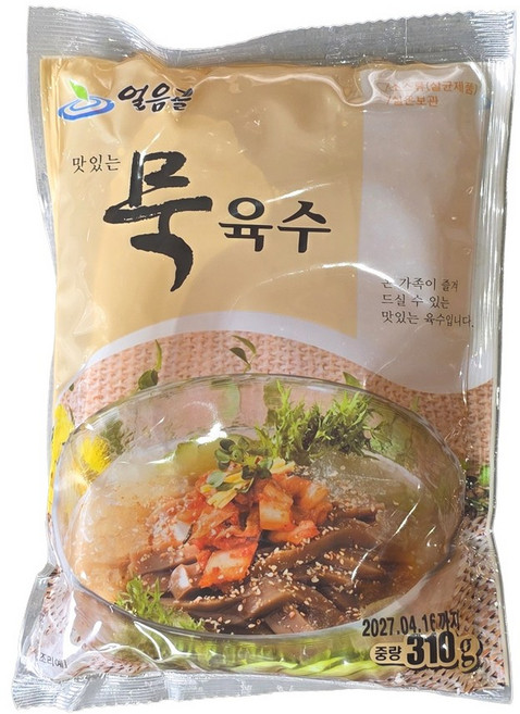 얼음골 맛있는 묵육수, 310g, 10개