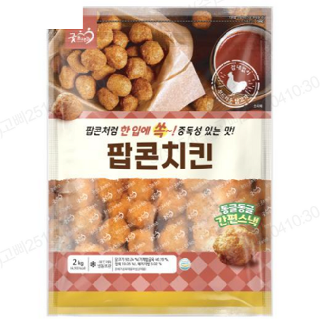 굿프랜즈 팝콘치킨 2kg, 1개