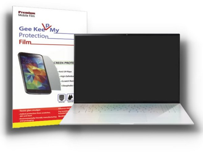 올레포빅 액정보호필름2매 LG그램16 2021, 2