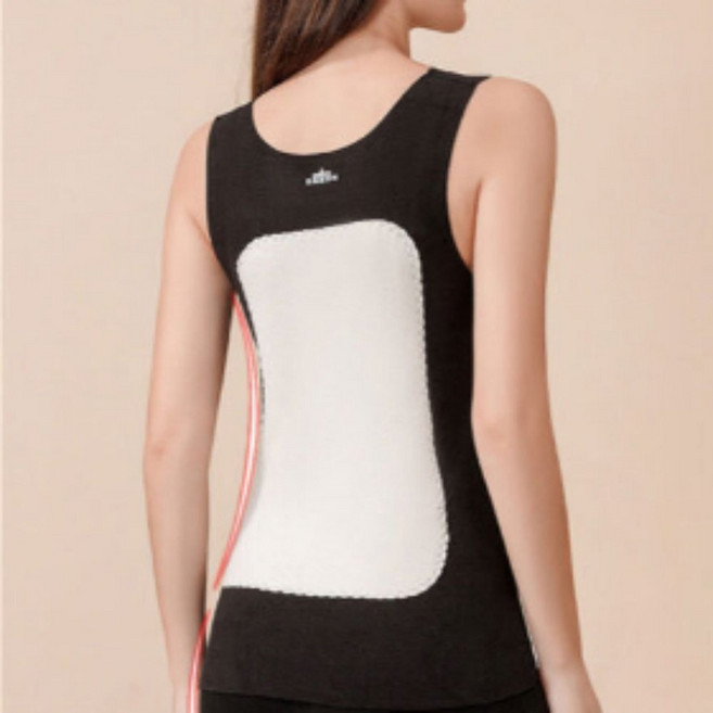 여성용 기모 보온패드 융털 나시 조끼 체온 유지 겨울