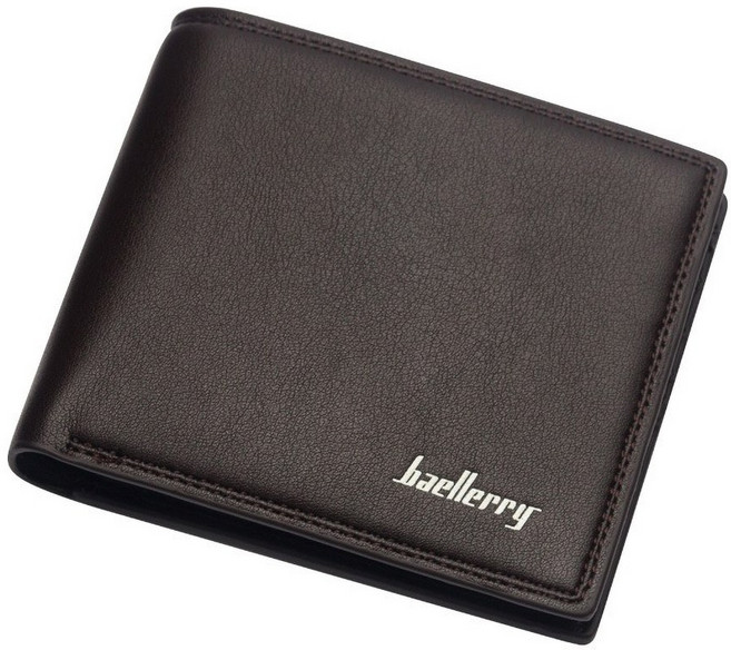 Baellerry 남성용 부드러운 슬림 지갑 미니멀리스트 가죽 카드 홀더 전면 포켓 RFID 차단 주최자