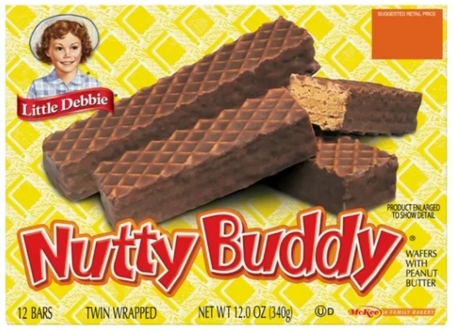 리틀데비 너티 버디 웨이퍼 바, 340g, 1개 - 쿠팡