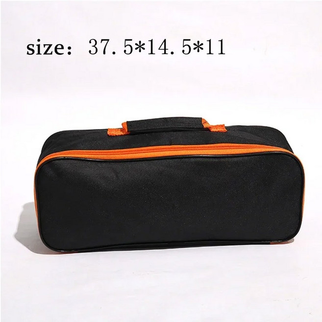 내구성 휴대용 자동차 착용 핸들이있는 실용적인 보관 케이스 내성 지퍼 클로저 파우치 진공 청소기 도구 가방