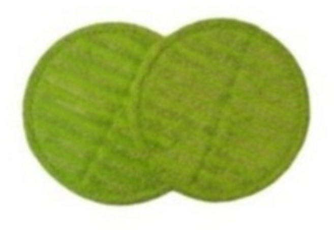 아너스 듀얼 물걸레 청소기 전용 극세사 걸레 2p, 그린, 3세트