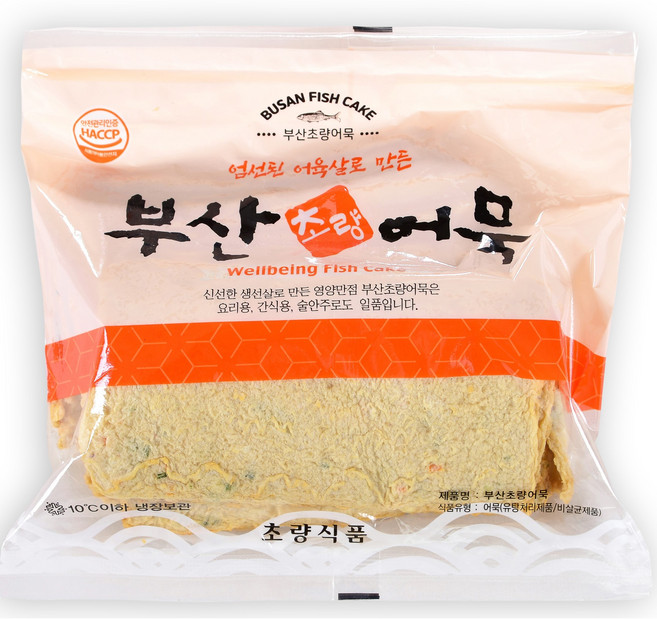 [부산초량어묵1974] 야채어묵 특천(20P /봉), 1개, 950g