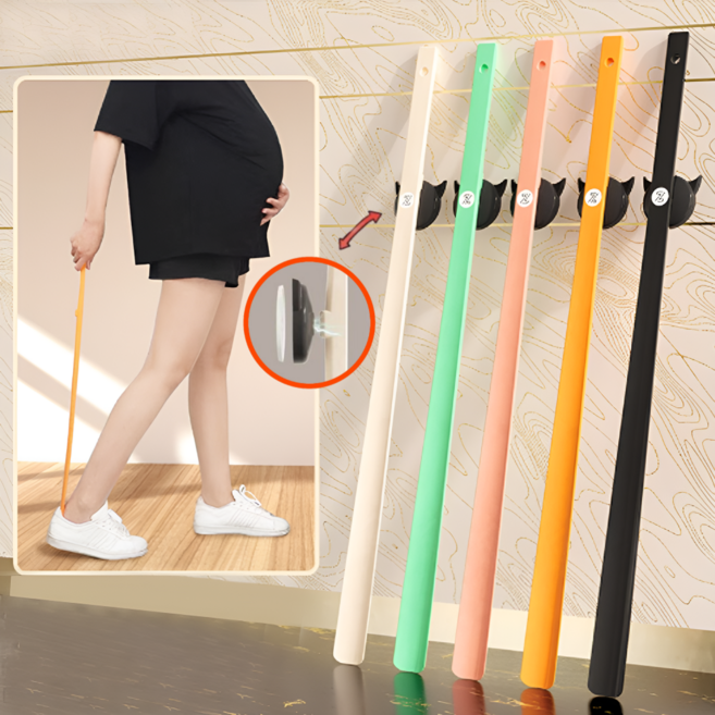 올라마르 긴 구두헤라 신발주걱 자석부착 롱 구두주걱, 1개, 민트