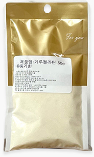 이슬나라 젤라틴가루분말 소분, 50g, 50g, 1개