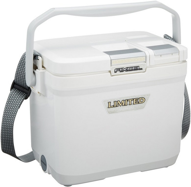 Shimano (SHIMANO) 쿨러 박스 소형 9L 픽셀 리미티드 90HF-009N 낚시 용 퓨어 화이트, 1개