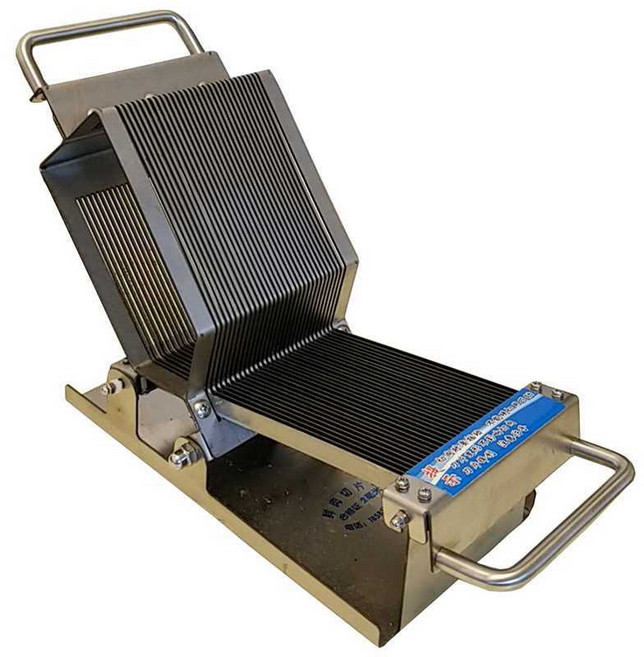 족발 슬라이서 생고기 햄 컷팅기 식당 묵 편육 절단기, 두께 4mm, 두께 4mm