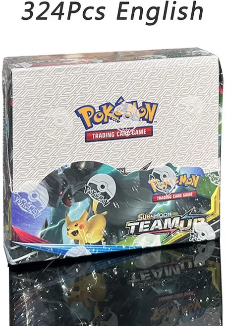 324/360개 영어판 TCG: 스칼렛 & 바이올렛 151 클래식 확장 부스터 박스 트레이딩 카드 36팩 선물, 02 Team Up