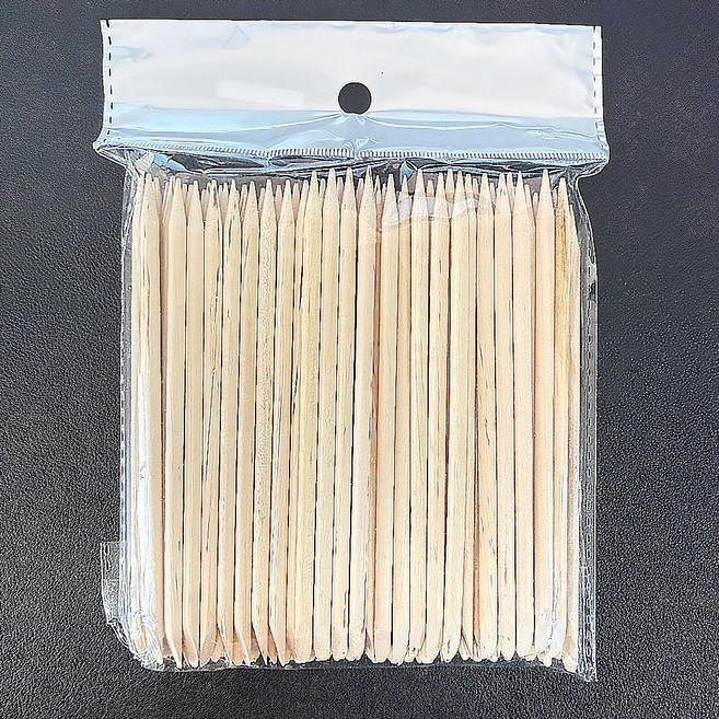 네일 우드 스틱 11.5CM 100입, 100개, 우드스틱