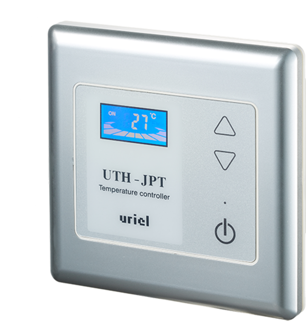 우리엘전자 UTH-JPT 매립형 고용량 6Kw 온도조절기 전기난방 필름난방, 조절기만
