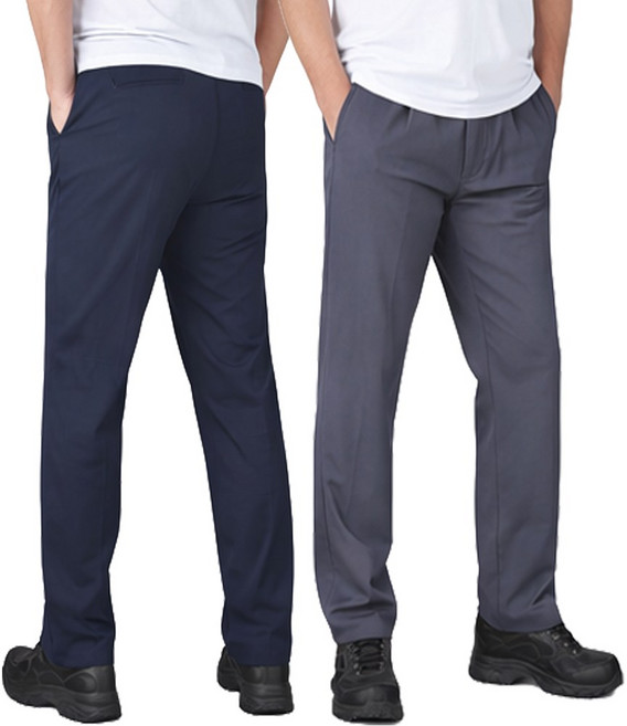 2장 봄가을용 남성 무지 스판 깔끔 기본 바지 28~46 다양한 사이즈 M1581