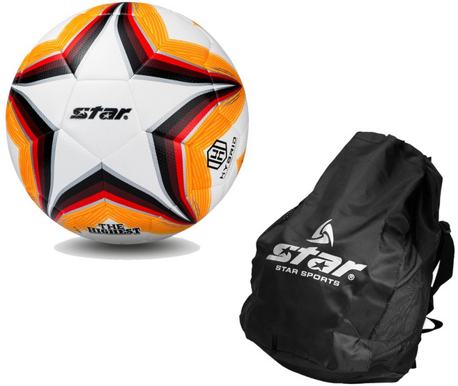 스타스포츠 더 하이스트 축구공 SB4025, SB4025+스타 볼가방, 1개