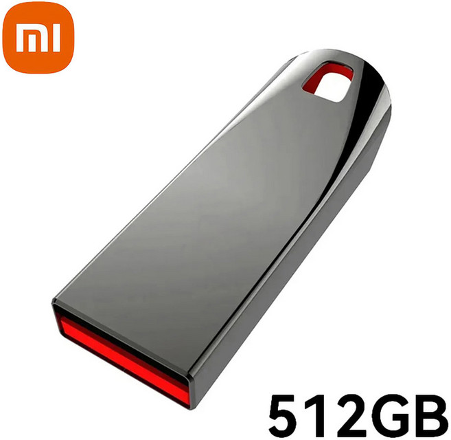 샤오미 호환 호환 2TB 금속 플래시 드라이브 방수 USB 3.2 고속 전송 방수 TB 5 2GB 256GB 휴대용 MEMORIA USB 플래시 디스크, 1개, Black-512GB
