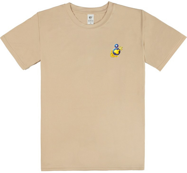 海軍陸戰隊涼感吸濕排汗衫, 卡其色,L