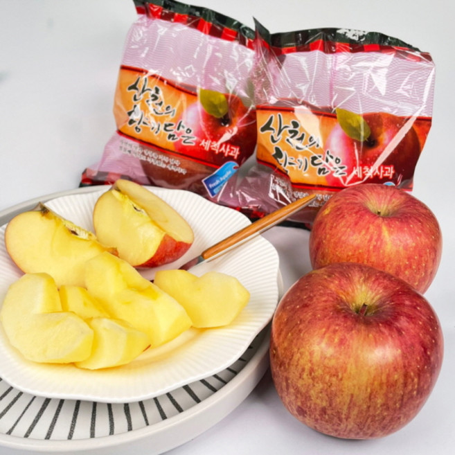 [블루밍그린] 경북농가직송 깨끗하게 세척한 세척사과, 1개, 세척사과-중과 3kg(10-14)