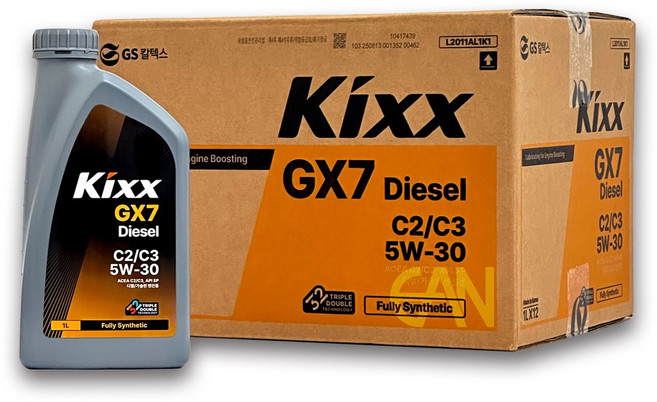 킥스 GX7 Diesel C2/C3 5W30 1L (구 D1 C2/C3), 2개