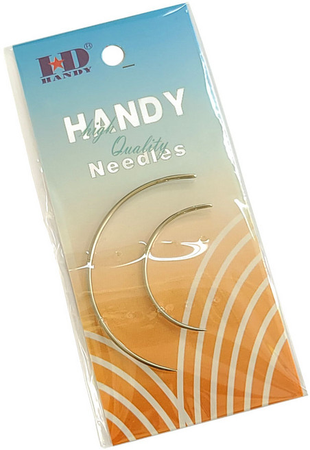 쏘잉스타 곡선바늘 휜바늘 휘어진바늘 곡바늘 2개세트, 1세트