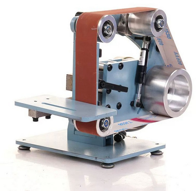 전동 벨트 연삭기 소형 기계 연마 칼갈이 샌딩기 목공, 1200W, 1개