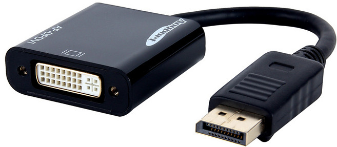 애니포트 MINI DP TO DVI 컨버터, AP-DPDVI